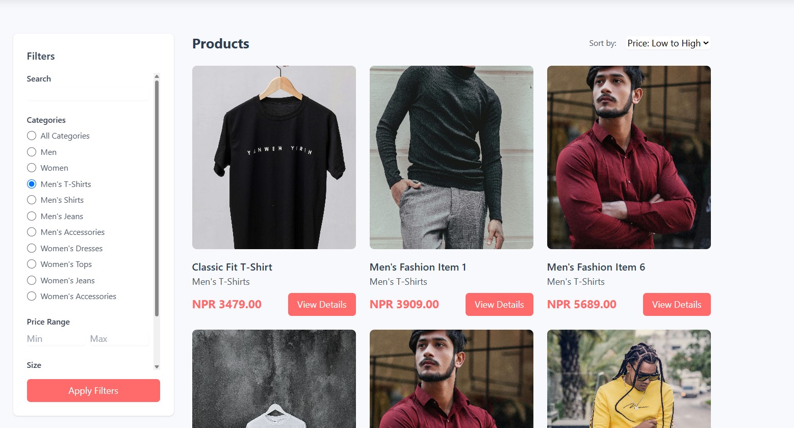 ShopOnline e-commerce website - built by Rahul Ranjan with Django and Tailwind CSS